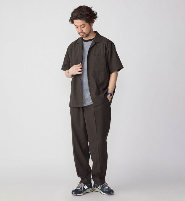 SHIPS「SHIPS: Reflax(R) ドライタッチ イージースラックス」|スラックス|