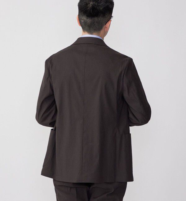 SHIPS「SHIPS:〈セットアップ対応/手洗い可能〉 イージー リネン ストレッチ ジャケット」|テーラードジャケット|