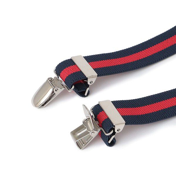 SHIPS KIDS「SUSPENDER FACTORY:ストライプ サスペンダー」|サスペンダー|