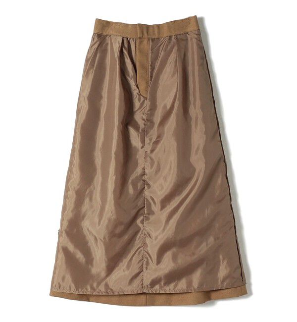 SHIPS Colors 「SHIPS Colors:〈洗濯機可能〉ツイル トラペーズ タック スカート」|スカート|