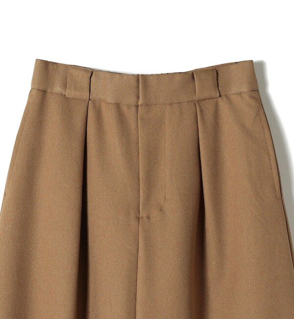 SHIPS Colors 「SHIPS Colors:〈洗濯機可能〉ツイル トラペーズ タック スカート」|スカート|