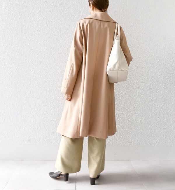 SHIPS any「SHIPS any: ドライツイル ショールカラー Aライン コート［NAVY BLUE］」|その他|