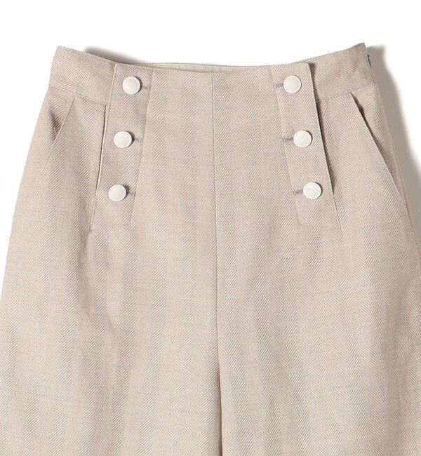 SHIPS for women「麻混 ヘリンボーン マリンパンツ 24SS ◆」|その他|