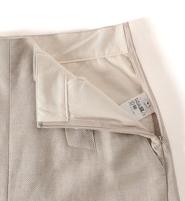 SHIPS for women「麻混 ヘリンボーン マリンパンツ 24SS ◆」|その他|