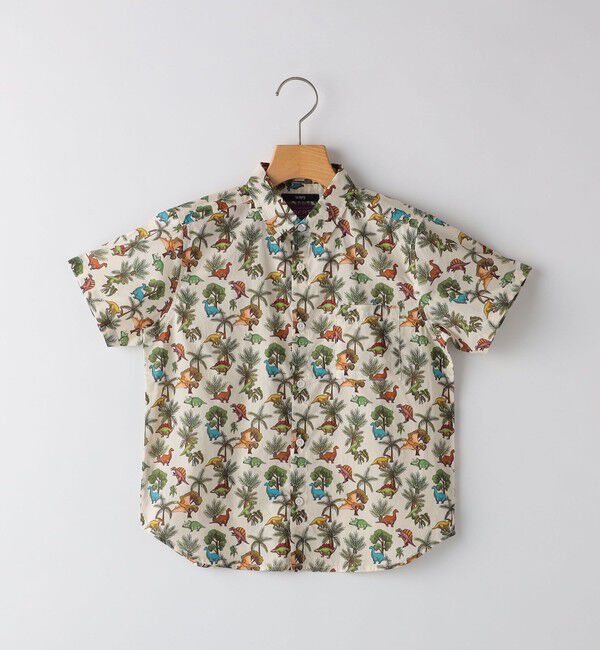 SHIPS KIDS「SHIPS KIDS:100～130cm / リバティ プリント 半袖 シャツ」|シャツ・ブラウス|