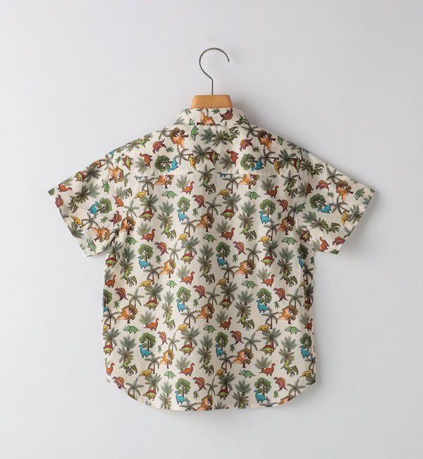 SHIPS KIDS「SHIPS KIDS:100～130cm / リバティ プリント 半袖 シャツ」|シャツ・ブラウス|