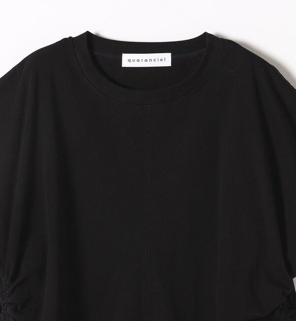 quaranciel「quaranciel:〈洗濯機可能〉アイライン スカート &times; フレンチ TEE セット」|タイト|