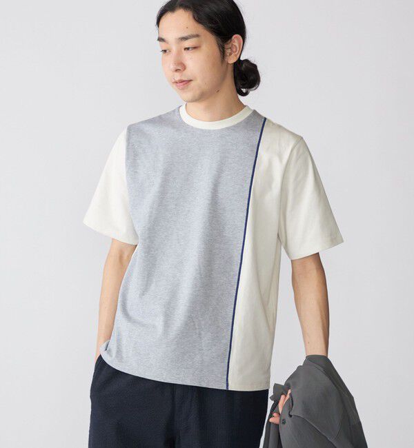 SHIPS「SHIPS: スイッチ パネル Tシャツ」|Tシャツ・カットソー|