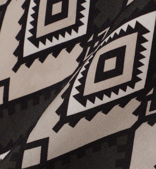 SHIPS Colors 「SHIPS Colors:〈洗濯機可能〉レーヨン プリント オープンカラー シャツ」|シャツ・ブラウス|