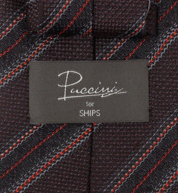 SHIPS「Puccini: オリエンタル ストライプ ネクタイ」|ネクタイ・蝶ネクタイ|