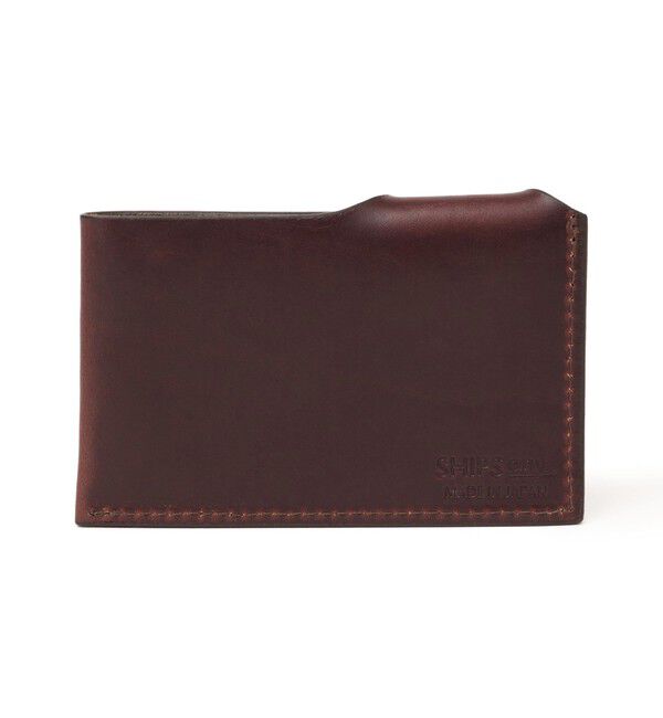 SHIPS any「SHIPS any: HORWEEN タブ付き カードケース」|名刺入れ・カードケース|