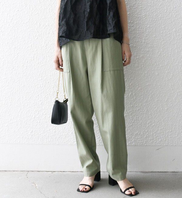 SHIPS any「SHIPS any:〈洗濯機可能〉コクーン ワーク カーゴ パンツ」|カーゴ|