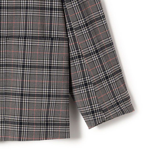 SHIPS for women「〈手洗い可能〉ウール混 チェック ダブルボタン ジャケット」|テーラードジャケット|