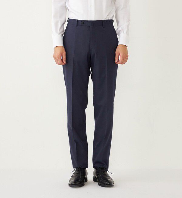 SHIPS Colors 「SHIPS Colors:〈洗濯機可能〉TW パンツ 2(セットアップ対応可能)」|スラックス|