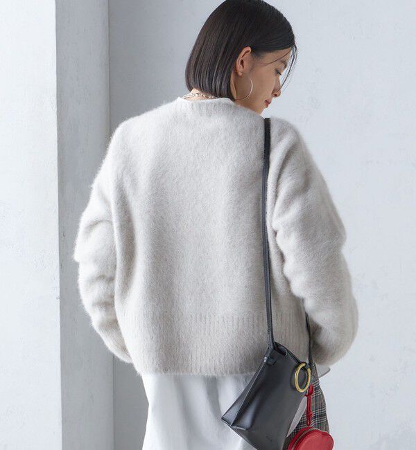 SHIPS for women「〈手洗い可能〉FOX クルーネック プルオーバー」|ニット・セーター|