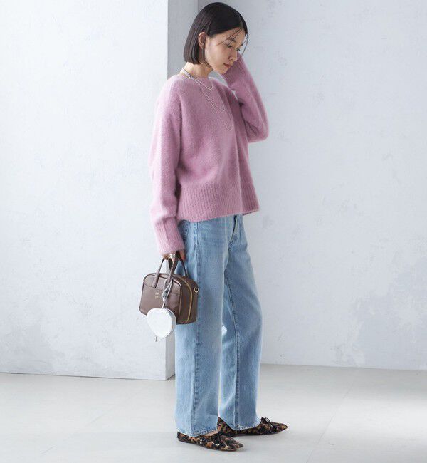 SHIPS for women「〈手洗い可能〉FOX クルーネック プルオーバー」|ニット・セーター|