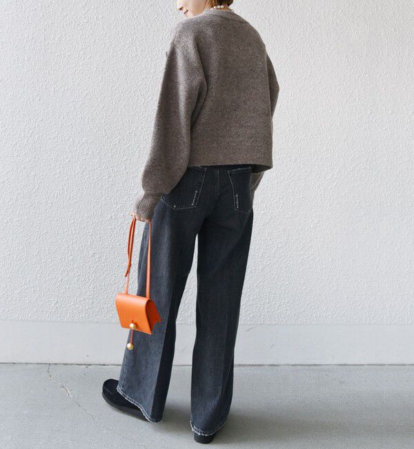 SHIPS for women「【WEB限定】〈手洗い可能〉ジャカード フラワー ニット プルオーバー」|ニット・セーター|