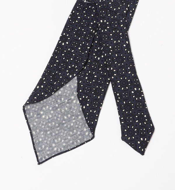 SHIPS「Fratelli Luigi: メダリオン ウール プリント ネクタイ」|ネクタイ・蝶ネクタイ|