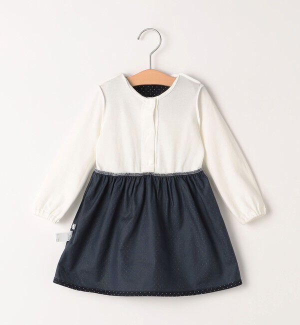 SHIPS KIDS「SHIPS KIDS:80～90cm / ドット カラー ワンピース」|ワンピース|