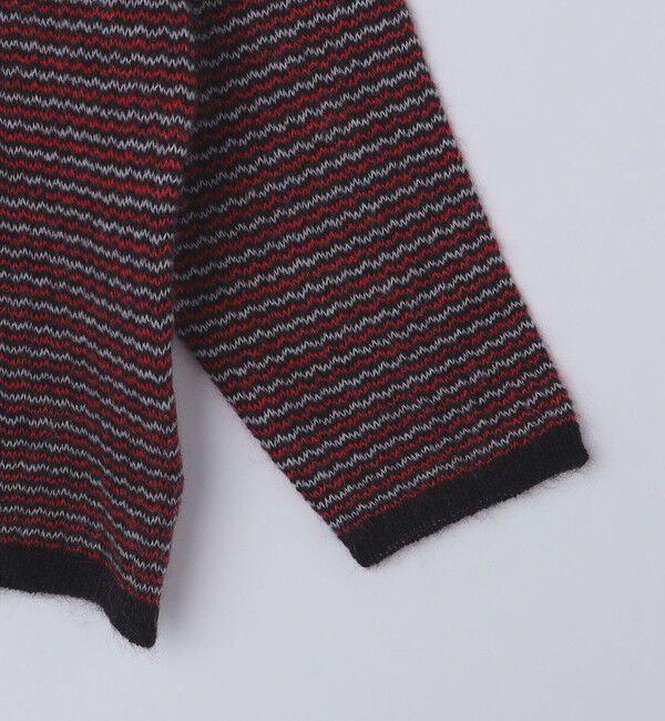 SHIPS「NOMA t.d.: CHECKER & STRIPE SWEATER」|ニット・セーター|