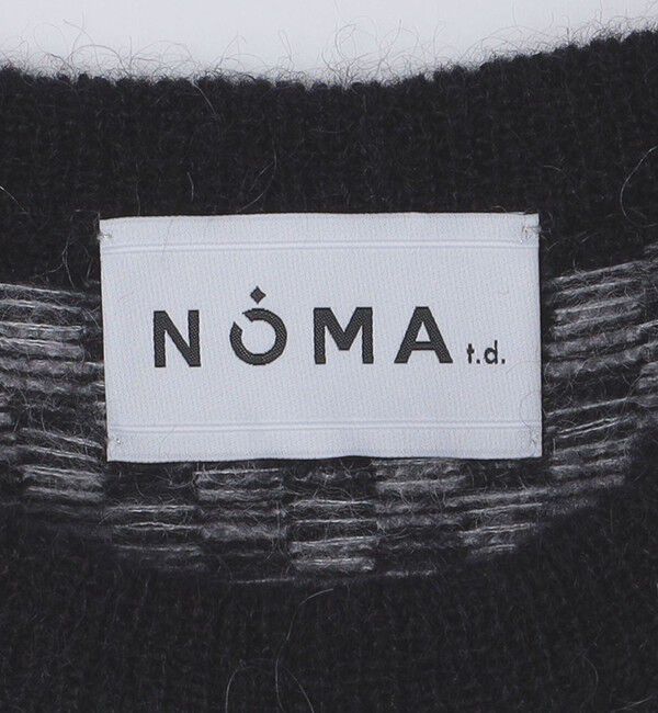 SHIPS「NOMA t.d.: CHECKER & STRIPE SWEATER」|ニット・セーター|
