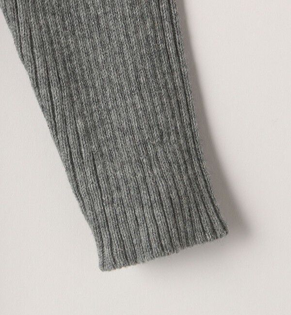 SHIPS KIDS「SHIPS KIDS:85～95cm /〈手洗い可能〉リブ フリル タートルネック ニット」|ニット・セーター|