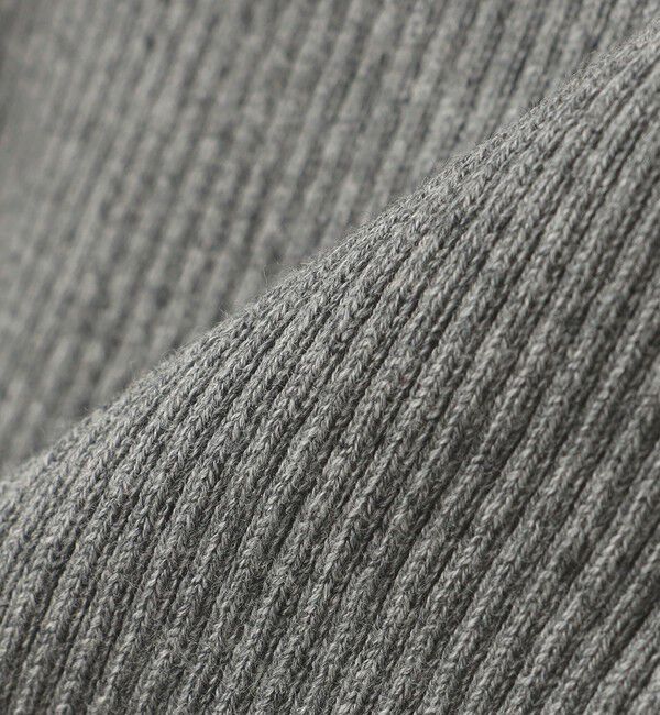 SHIPS KIDS「SHIPS KIDS:85～95cm /〈手洗い可能〉リブ フリル タートルネック ニット」|ニット・セーター|