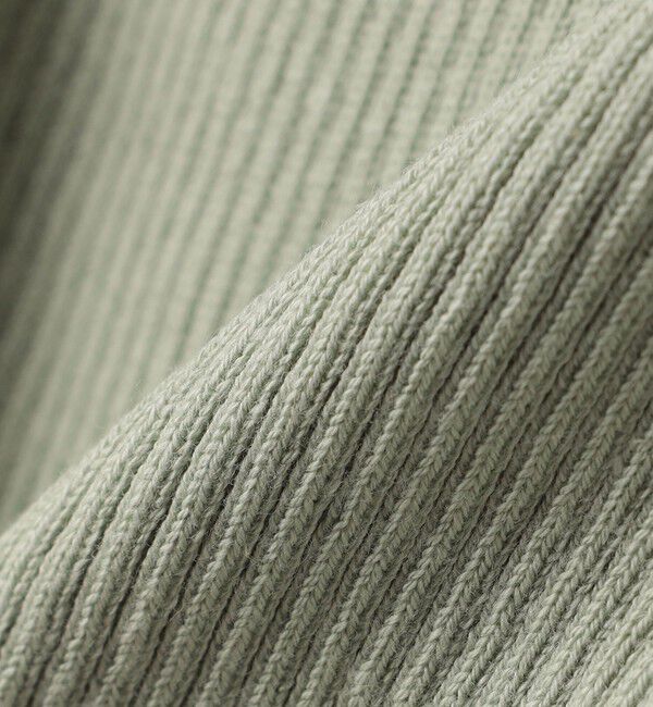 SHIPS KIDS「SHIPS KIDS:85～95cm /〈手洗い可能〉リブ フリル タートルネック ニット」|ニット・セーター|