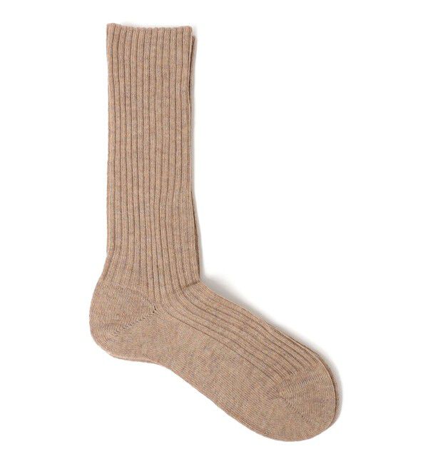 SHIPS for women「FALKE:NEW COSY WOOL BOOT SOCKS」|ソックス|ベージュ