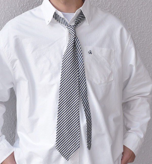 SHIPS any「【SHIPS any 別注】ORDINARY FITS: ダンガリー カジュアル ネクタイ◇」|ネクタイ・蝶ネクタイ|