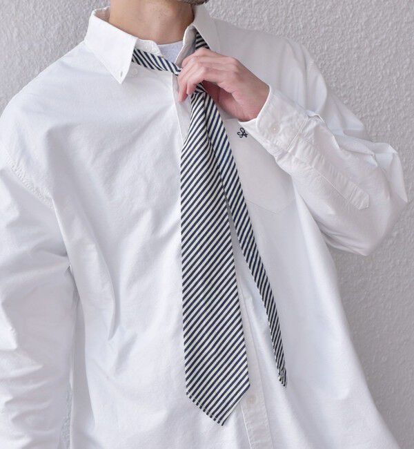 SHIPS any「【SHIPS any 別注】ORDINARY FITS: ダンガリー カジュアル ネクタイ◇」|ネクタイ・蝶ネクタイ|