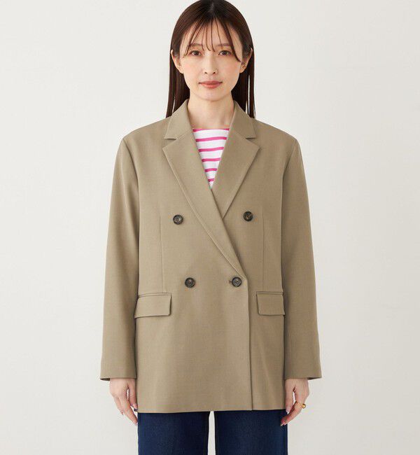 SHIPS Colors 「SHIPS Colors:ダブルボタン ブレザー(セットアップ対応可能)◇」|テーラードジャケット|