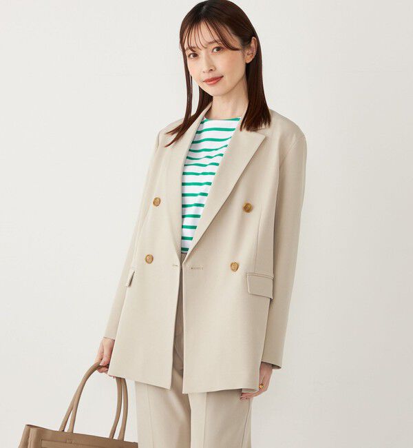 SHIPS Colors 「SHIPS Colors:ダブルボタン ブレザー(セットアップ対応可能)◇」|テーラードジャケット|