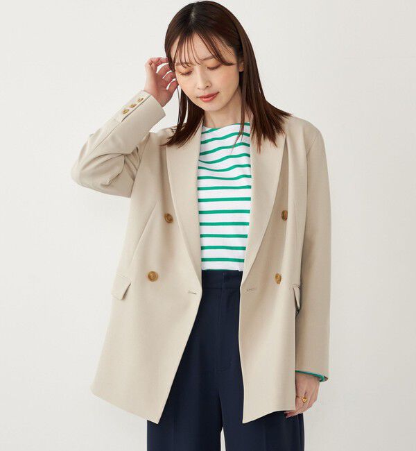 SHIPS Colors 「SHIPS Colors:ダブルボタン ブレザー(セットアップ対応可能)◇」|テーラードジャケット|