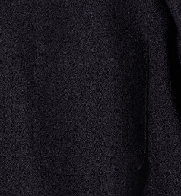 SHIPS「Southwick: Gate Label TW エンボス ロングスリーブ キャンプシャツ」|シャツ・ブラウス|