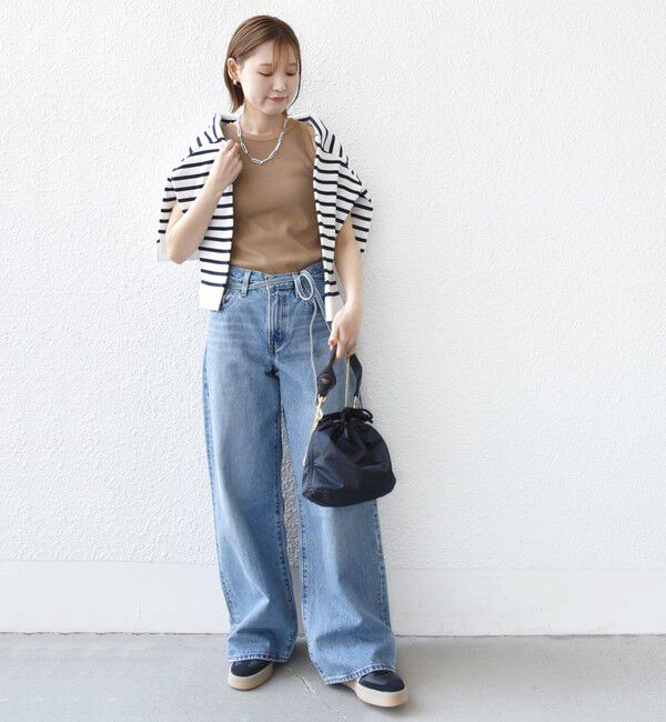 SHIPS for women「アメリカン スリーブ リブ タンクトップ」|タンクトップ|