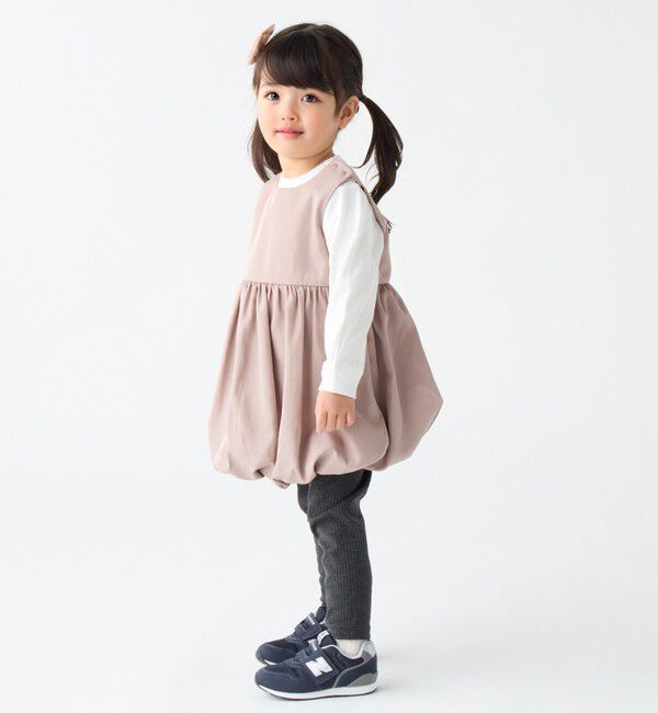 SHIPS Colors 「SHIPS Colors:80～130cm /〈洗濯機可能〉バルーン ジャンパースカート」|ジャンパースカート|