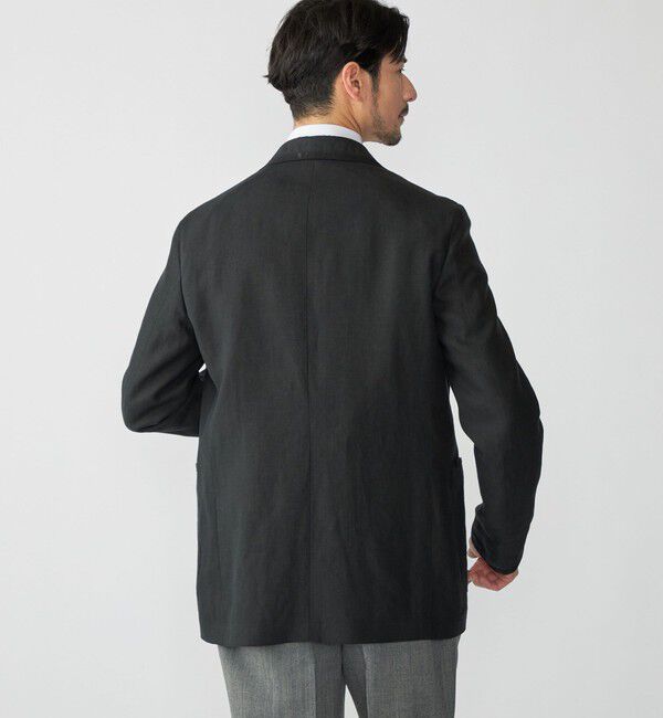 SHIPS「【SHIPS別注】CARUSO: リネン パイピング ジャケット」|テーラードジャケット|