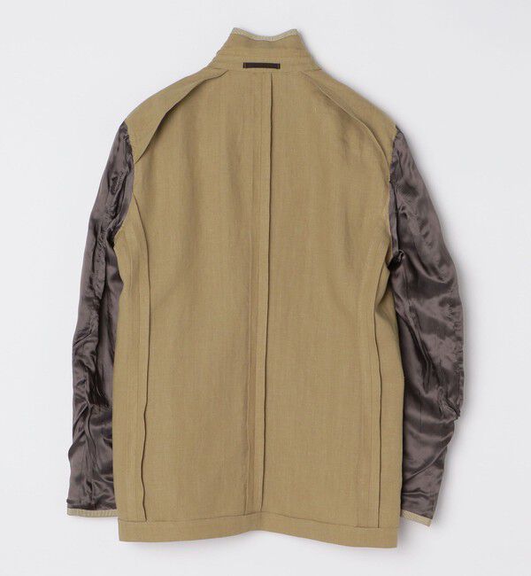 SHIPS「【SHIPS別注】CARUSO: リネン パイピング ジャケット」|テーラードジャケット|