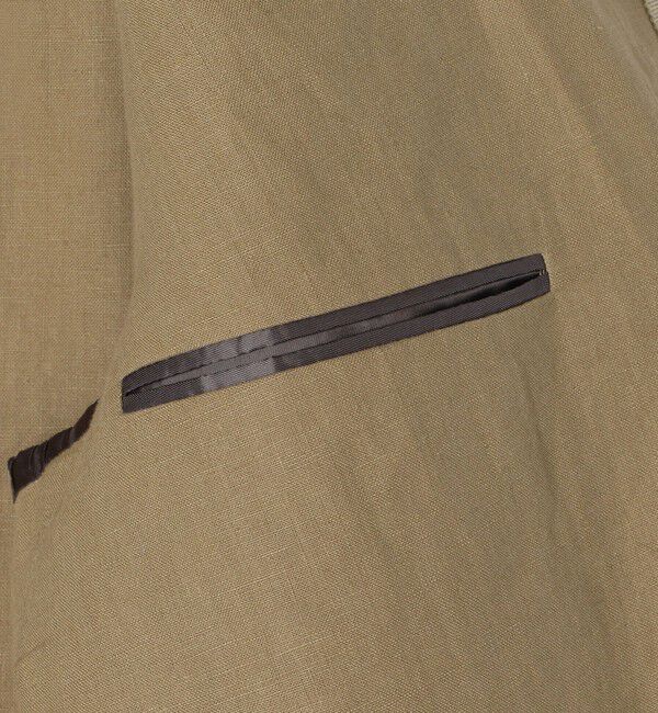 SHIPS「【SHIPS別注】CARUSO: リネン パイピング ジャケット」|テーラードジャケット|