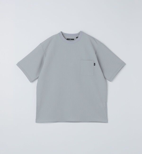 SHIPS「SHIPS: COOLMAX(R) シアサッカー Tシャツ」|Tシャツ・カットソー|