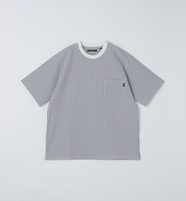 SHIPS「SHIPS: COOLMAX(R) シアサッカー Tシャツ」|Tシャツ・カットソー|