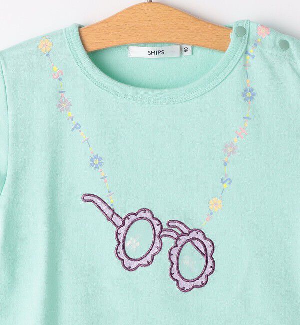 SHIPS KIDS「SHIPS KIDS:80～90cm / サマー モチーフ 半袖 TEE」|Tシャツ・カットソー|