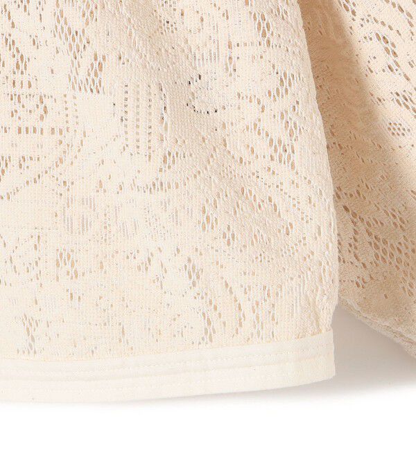 SHIPS for women「SHIPS Primary Navy Label:〈手洗い可能〉レース ブルゾン」|ブルゾン・スタジャン|