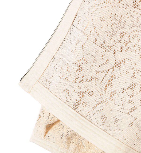 SHIPS for women「SHIPS Primary Navy Label:〈手洗い可能〉レース ブルゾン」|ブルゾン・スタジャン|