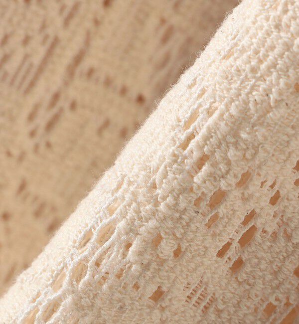 SHIPS for women「SHIPS Primary Navy Label:〈手洗い可能〉レース ブルゾン」|ブルゾン・スタジャン|