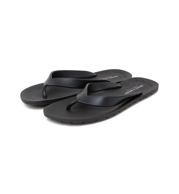 SHIPS Colors 「HENRY&HENRY:フリッパー」|サンダル|ブラック