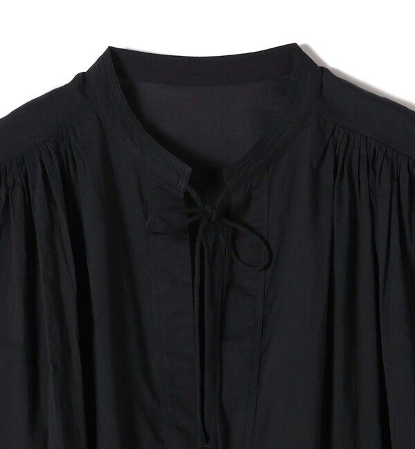 SHIPS for women「〈手洗い可能〉スキッパー タック フレンチ スリーブ ブラウス」|シャツ・ブラウス|