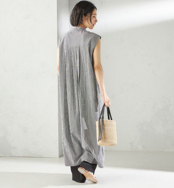 SHIPS for women「〈手洗い可能〉ACAR リップル タック ワンピース」|ワンピース|