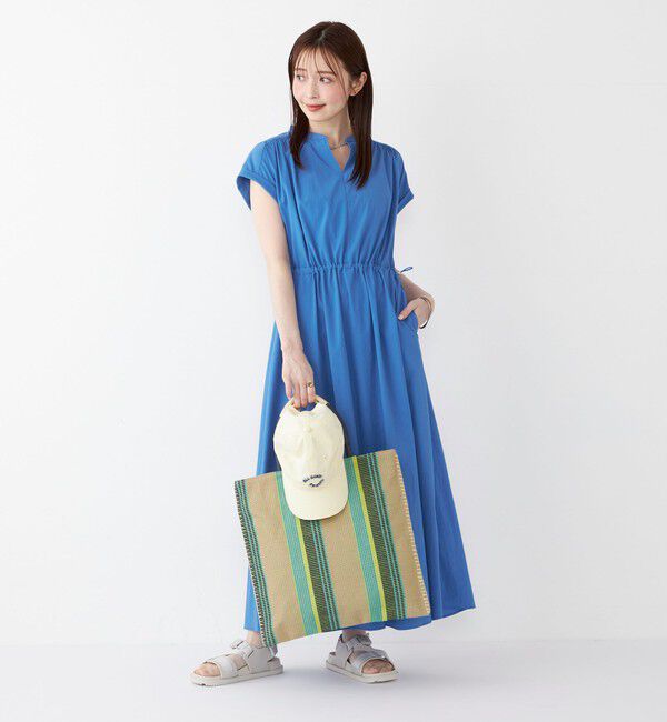 SHIPS Colors 「SHIPS Colors:〈接触冷感・UVカット・撥水〉マルチファンクション ワンピース◇」|ワンピース|